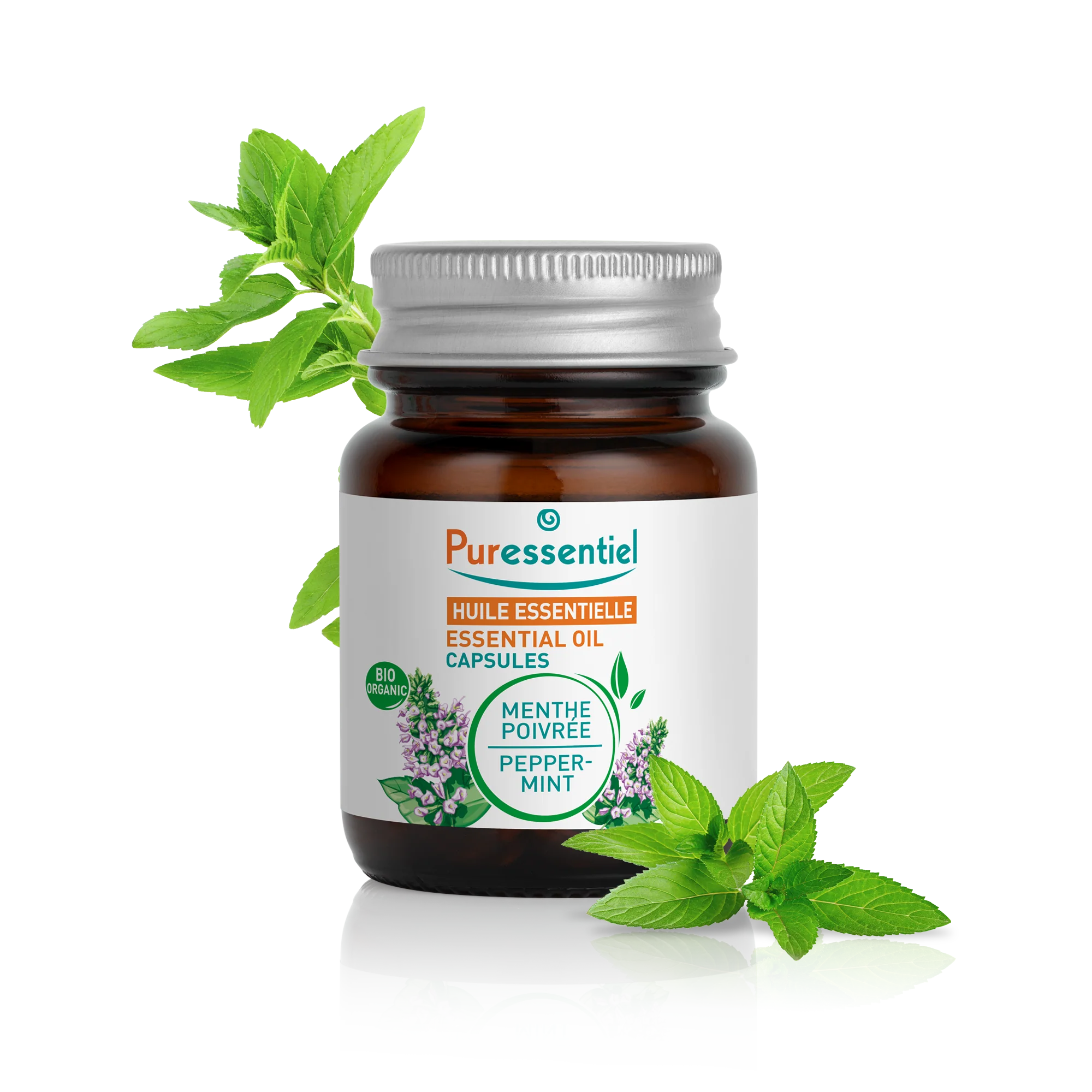 Capsules de Menthe Poivrée BIO